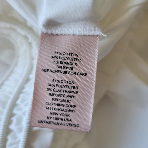 NWT [Philosophy] White Maxi/Midi Skirt - Picture 6 of 6